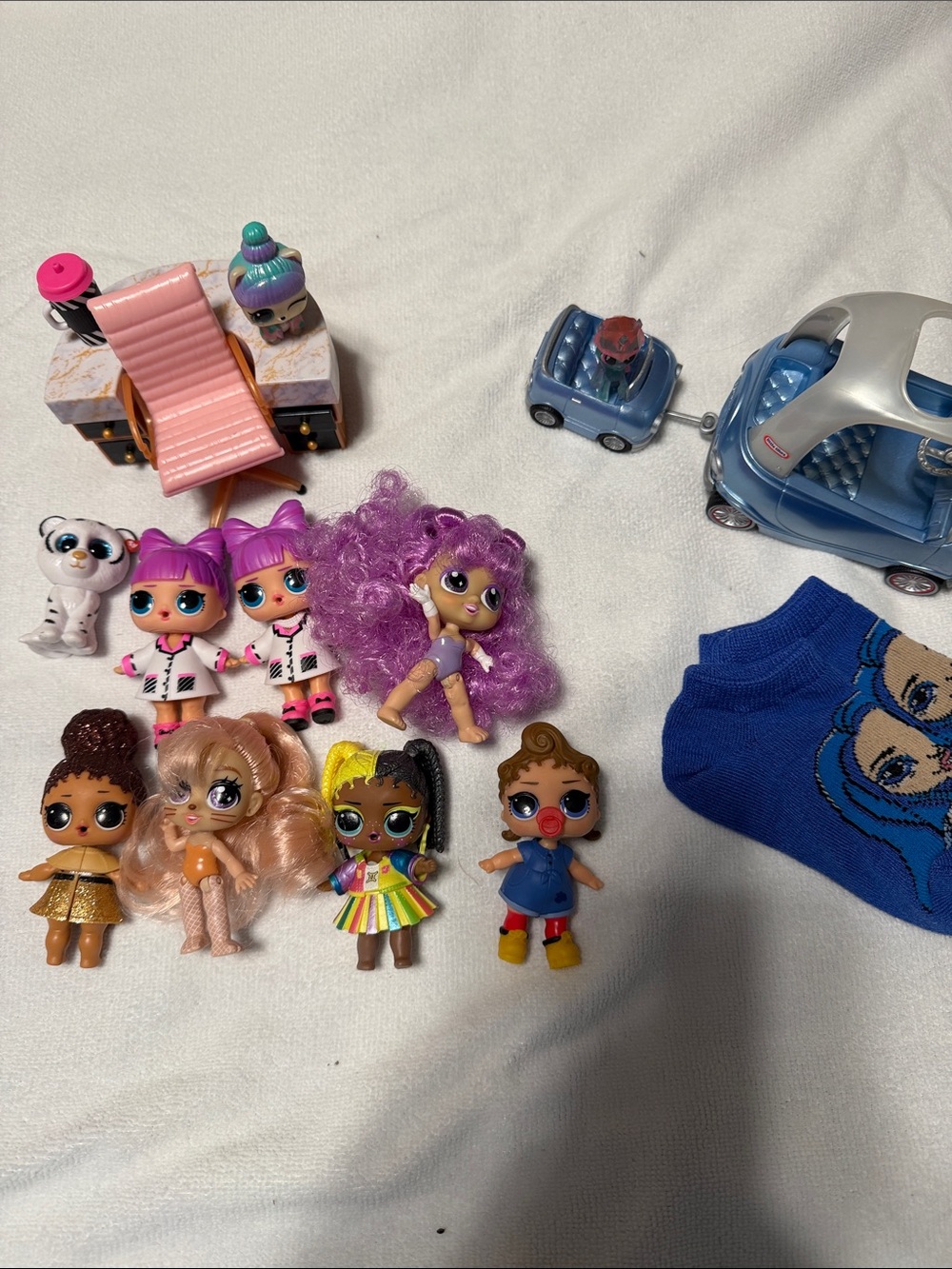 L.O.L. Surprise! Dolls Bundle with Pink, Purple & Blue Accents